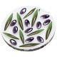 Plexi Acrylic Pendant Round Olives 48mm