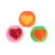 Acrylic Bead Round with Heart 10mm