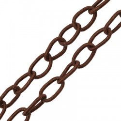 Fabric Chain Oval 18x12 (1yard/string)