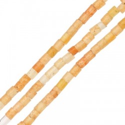 Ημιπολύτιμη Πέτρα Αβεντουρίνη Σωληνάκι 2mm (150τμχ) (Ø0.4mm)