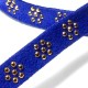 Faux Suede Flower Rivet 10mm (3 mtrs/spool)