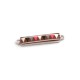 Conector de Metal Zamak Chapa con Esmalte 6x25mm