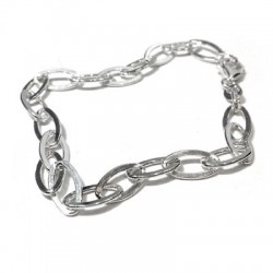 Silver 925 Semi Finished Bracelet 21cm