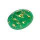 Cabochon Ovale Sfaccettato in Resina 25x18mm