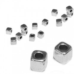 Distanziatore in Metallo Zama Cubo 3mm (Ø 1.4mm)
