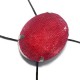 Acrylic Setting with Net Oval 18x25mm