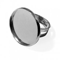 Baugue Ronde en Métal/Laiton 23mm