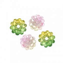 Acrylic Bead Round Berry 10mm