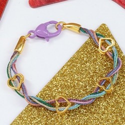 Mousqueton Coeur - Zamak  22x11mm