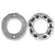 Zamak Connector Round Patterned 25mm