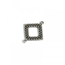 Zamak Pendant Square Connector 25mm