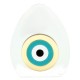 Plexi Acrylic Deco Egg w/ Evil Eye 90x110mm