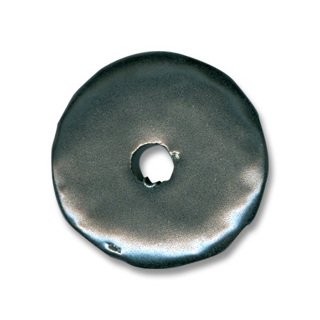 Ceramic Disc Round w/ Enamel 45mm/8mm (Ø 8mm)