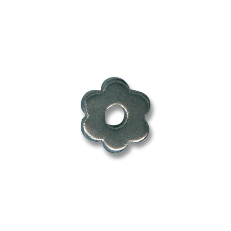 Fleur Céramique Émaillée 15mm (Ø 5mm)