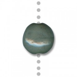 Enamel Ceramic Slider Round Flat 20mm (Ø 4.5mm)