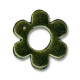 Κεραμικό Στοιχείο Λουλούδι με Σμάλτο 45mm (Ø16mm)