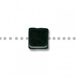 Passante Distanziatore Quadrato Schiacciato in Ceramica Smaltata 14mm (Ø 3mm)