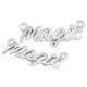 Μεταλλικό Ζάμακ Χυτό Στοιχείο Magic για Μακραμέ 31x11mm