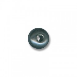 Perle Céramique Émaillée Aplatie 14mm (Ø 3.5mm)