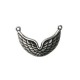 Colgante de Metal Zamak Alas de Ángel 22x33mm