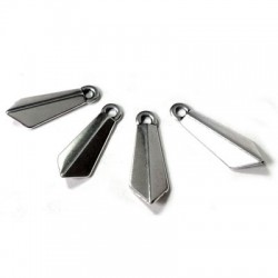 Zamak Charm Tie 19x8mm
