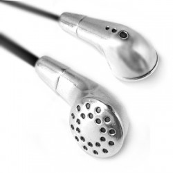 Zamak Pendant Headphone 15x32mm (Ø 2.2mm)