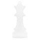Plexi Acrylic Pendant Queen Chess Piece 28x65mm