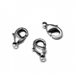 Fermoir Mousqueton en Laiton 8 x 15 mm