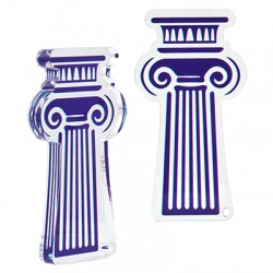 Plexi Acrylic Deco Greek Column 91x96mm