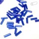 Rocaille Tube en Cristal 3" (~6mm)