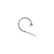Boucle d'oreille en Métal/Laiton 15mm (grosseur 1,22mm)