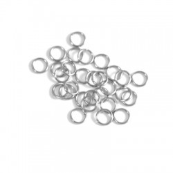 Stainless Steel Jump Ring 5-3.6mm/0.7mm
