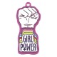 Πλέξι Ακρυλικό Μοτίφ Σύμβολο "Girl Power" 22x45mm