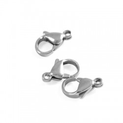 Stainless Steel Lobster Clasp 12mm (Ø1.4mm)