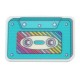 Plexi Acrylic Flatback Cassette 36x25mm