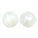 Pearl ABS Bead Round Irregular 8mm Ø1.2mm
