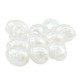 Pearl ABS Bead Oval with Wild Effect 13x10mm Ø1.2mm