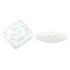 Pearl ABS Bead Rhombus Flat 15mm Ø1mm
