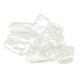 Pearl ABS Irregular Bead Flat 16x8mm Ø1mm