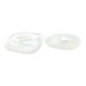 Perla ABS Irregular Plana18x10mm (Ø1mm)