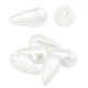 Perla ABS Gota 22x10mm (Ø1mm)