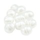 Pearl ABS Bead Oval 15x13mm (Ø2mm)