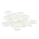 Pearl ABS Bead Square with Wild Effect 11x9mm Ø1mm