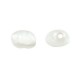 Pearl ABS Bead Oval with Wild Effect 7x6mm Ø1mm