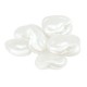 Perle ABS en Forme de cœur 13 mm Ø1 mm
