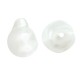 Pearl ABS Bead Drop Irregular 12x9mm (Ø1mm)