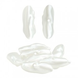 Perla ABS CChips Irregular 18x6mm (Ø1mm)