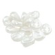 Perla ABS Ovale Piatta 11X12 mm Ø1 mm