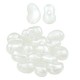 Pearl ABS Irregular Bead 6x9mm Ø1mm