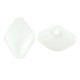 Pearl ABS Bead Rhombus 8x10mm Ø1mm